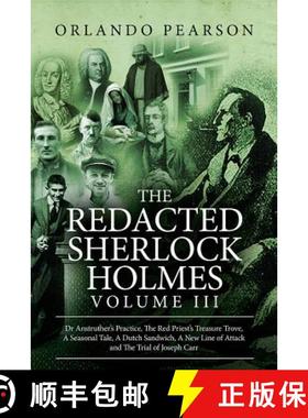【3-4周达】The Redacted Sherlock Holmes (Volume III) [9781787050150]
