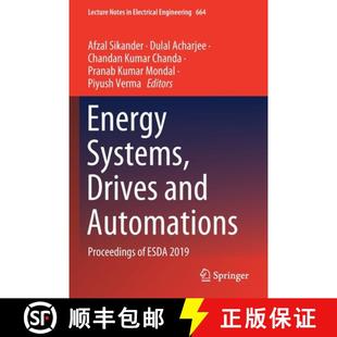 Automations Drives Proceedings 2019 Energy ESDA 4周达 9789811550911 Systems and