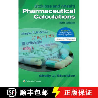 【3-4周达】Stoklosa and Ansel's Pharmaceutical Calculations [9781975128555]