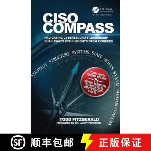 【3-4周达】精装 Ciso Compass: Navigating Cybersecurity Leadership Challenges with Insights from Pioneers [9781498740449]