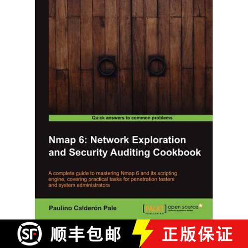 预订 Nmap 6: Network Exploration and Security Auditing Cookbook [9781849517485]