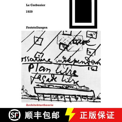 【3-4周达】1929 - Feststellungen zu Architektur und Stadtebau : Mit einem amerikanischen Prolog und e... [9783764363574]
