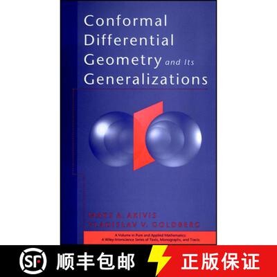 【3-4周达】精装 Conformal Differential Geometry And Its Generalizations [Wiley数学] [9780471149583]