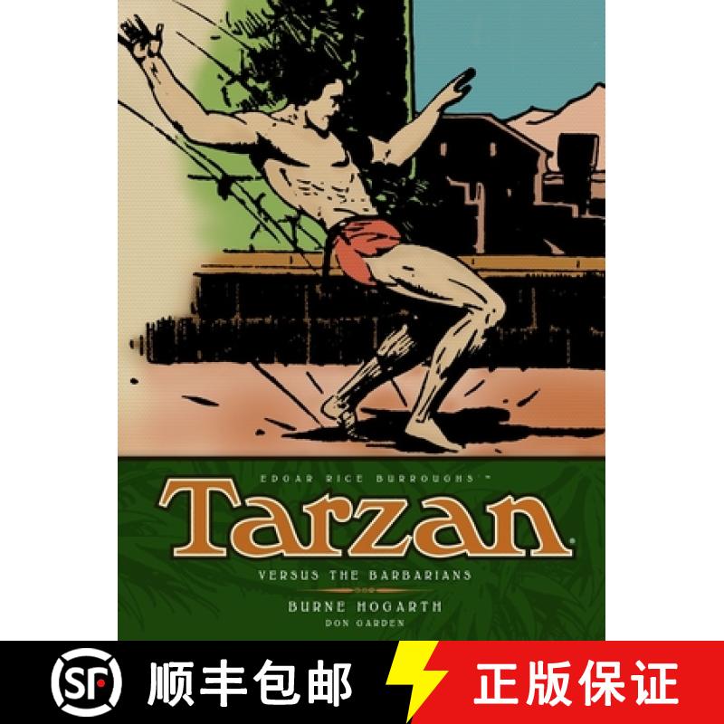 【2-3周达】Tarzan - Versus The Barbarians (Vol. 2): The Complete Burne Hogarth Sundays and Dailies Li... [9781781163184]