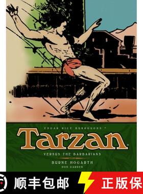 【3-4周达】Tarzan - Versus The Barbarians (Vol. 2): The Complete Burne Hogarth Sundays and Dailies Li... [9781781163184]