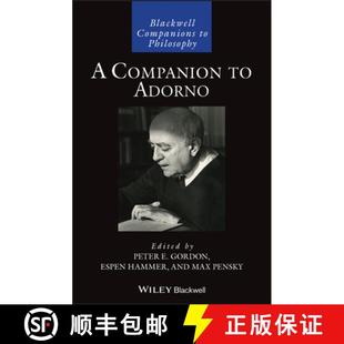 Companion Wiley哲学 4周达 Adorno 9781119146919