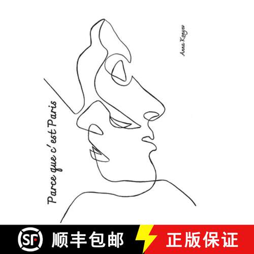 【3-4周达】精装 Parce que c'est Paris.: Englische Ausgabe. [9783384264640]