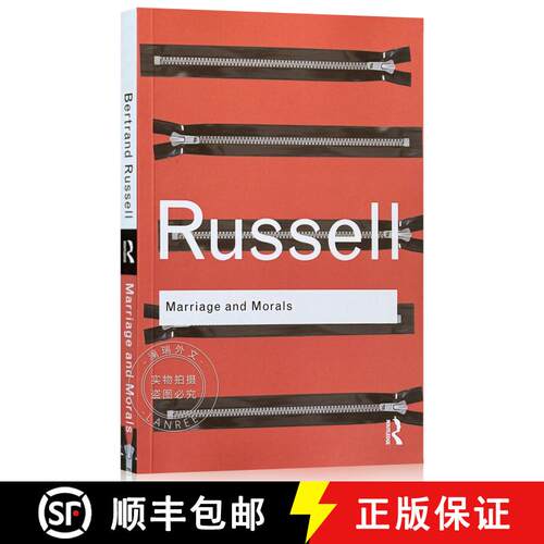 现货 婚姻与道德 Marriage and Morals [9780415482882]