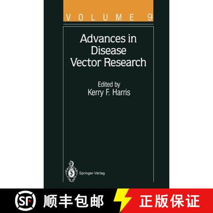 【3-4周达】Advances in Disease Vector Research : Volume 9 [9781461277163]