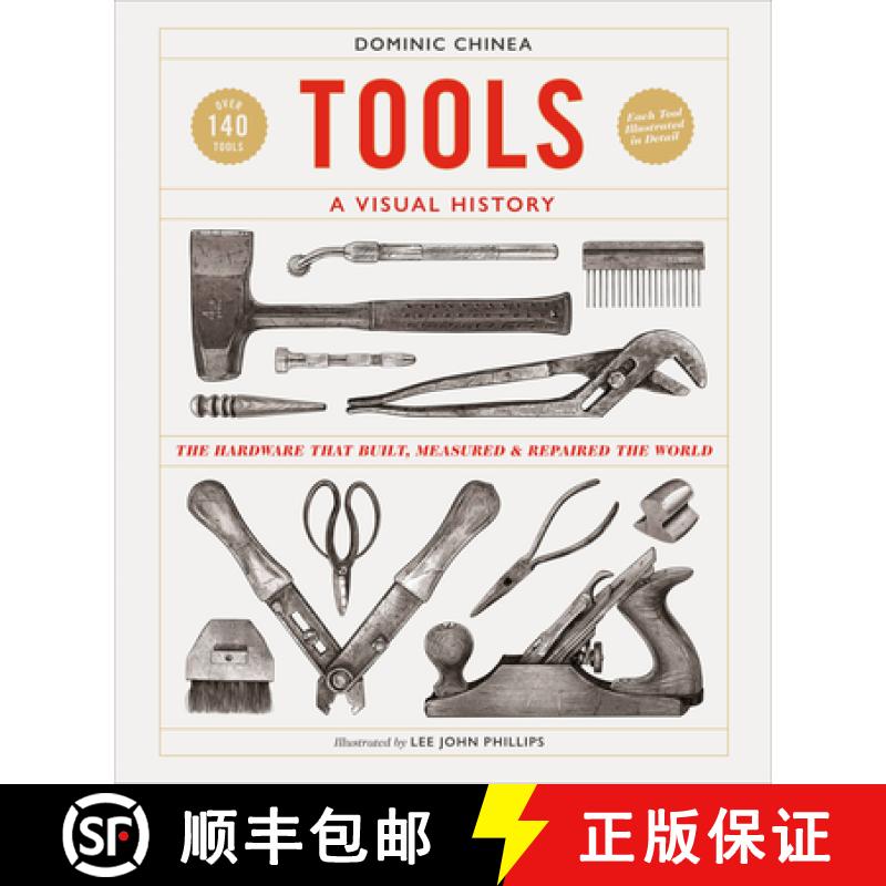 【3-4周达】Tools a Visual History: The Hardware That Built, Measured and Repaired the World [9780744060904]
