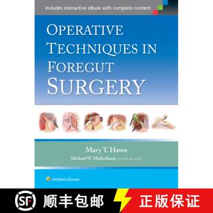 【3-4周达】精装 Operative Techniques in Foregut Surgery [9781451190175]