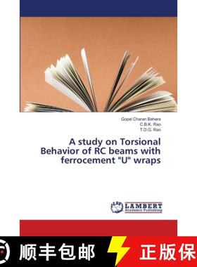 预订 A study on Torsional Behavior of RC beams with ferrocement U wraps [9786136576121]