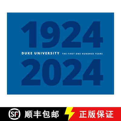 【3-4周达】精装 Duke University – The First One Hundred Years [9781478032021]
