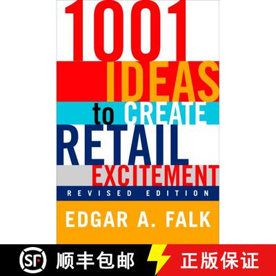 【3-4周达】1001 Ideas to Create Retail Excitement: (Revised & Updated) [9780735203433]