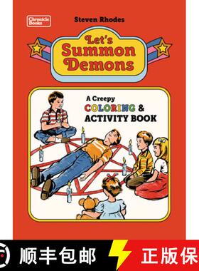 【3-4周达】Let's Summon Demons: A Creepy Coloring and Activity Book [9781797214009]