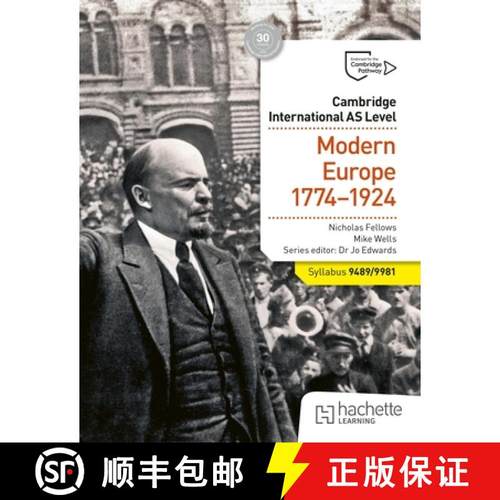 【3-4周达】Cambridge International as Level History: Modern Europe 1774-1924 [9781036008949]