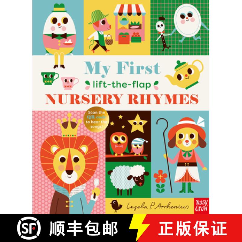 【3-4周达】My First Lift-The-Flap Nursery Rhymes [9798887770130]
