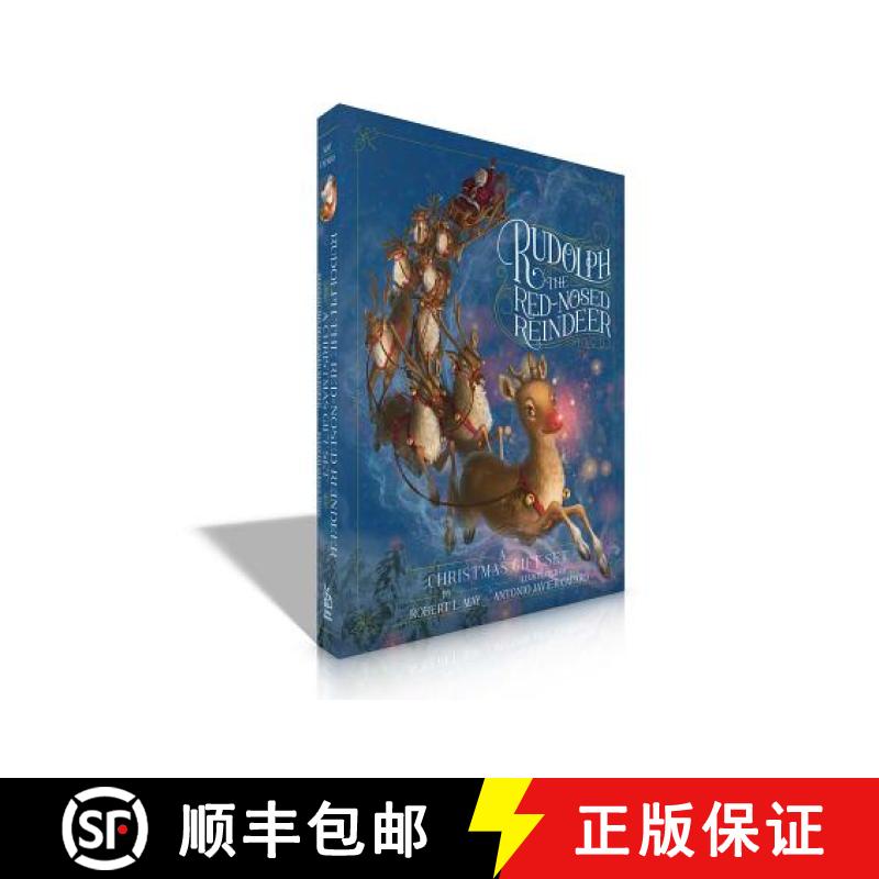 【3-4周达】Rudolph the Red-Nosed Reindeer a Christmas Gift Set (Boxed Set): Rudolph the Red-Nosed Rei... [9781534400283]