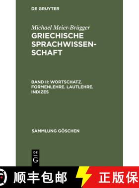 【3-4周达】Wortschatz. Formenlehre. Lautlehre. Indizes [9783110135268]