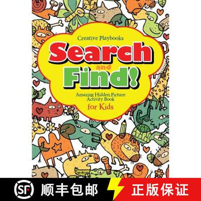 【3-4周达】Search and Find Amazing Hidden Picture Activity Book for Kids [9781683233978]