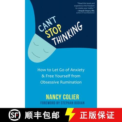 【3-4周达】Can't Stop Thinking: How to Let Go of Anxiety and Free Yourself from Obsessive Rumination [9781684036776]