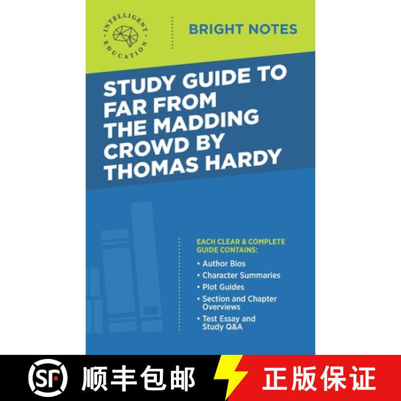【3-4周达】Study Guide to Far from the Madding Crowd by Thomas Hardy [9781645424840]