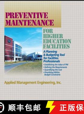 【3-4周达】Preventive Maintenance Guidelines For Higher Education Facilities [Wiley经管] [9781118166710]