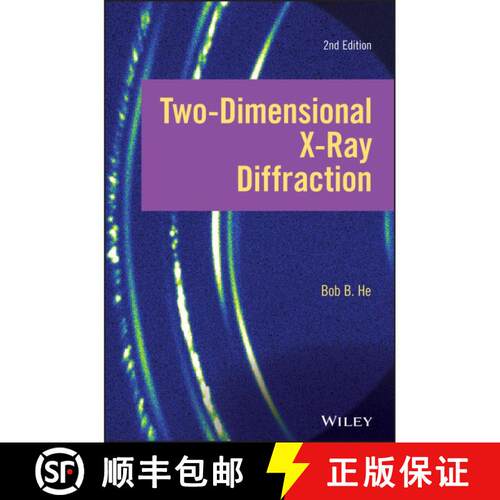 【3-4周达】精装 Two-Dimensional X-Ray Diffraction, Second Edition [Wiley化学化工] [9781119356103]