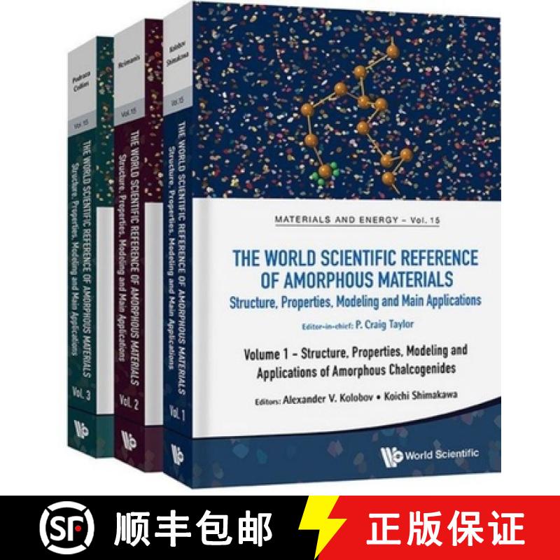 【3-4周达】World Scientific Reference Of Amorphous Materials, The: Structure, Properties, Modeling An... [9789811215551]