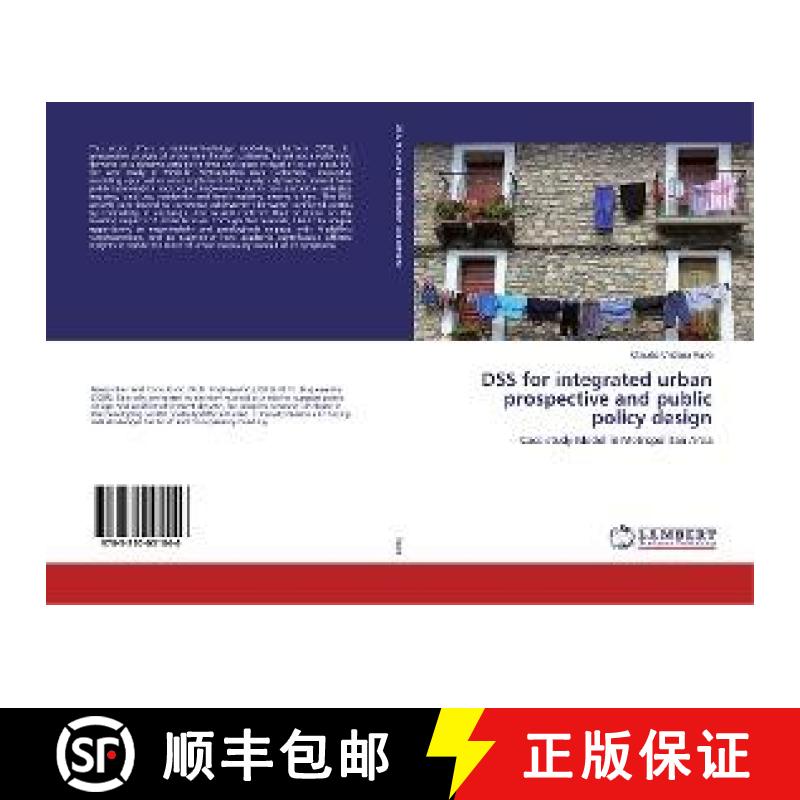 预订 DSS for integrated urban prospective and public policy design [9783330001046]