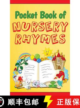 【3-4周达】Pocket Book of Nursery Rhymes (Illustrated): Bedtime, Anytime, & Everyday Reading [9780692418529]
