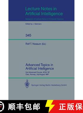 【3-4周达】Advanced Topics in Artificial Intelligence : 2nd Advanced Course, ACAI '87, Oslo, Norway, ... [9783540506768]