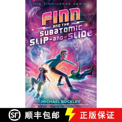 【3-4周达】精装 Finn and the Subatomic Slip-and-Slide [9780525646952]