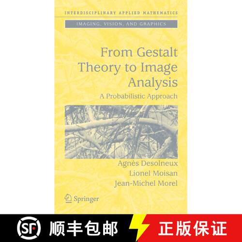 【3-4周达】精装 From Gestalt Theory to Image Analysis : A Probabilistic Approach [9780387726359]