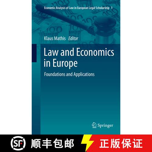 【3-4周达】Law and Economics in Europe : Foundations and Applications (Softcover reprint of the origi... [9789402405965]