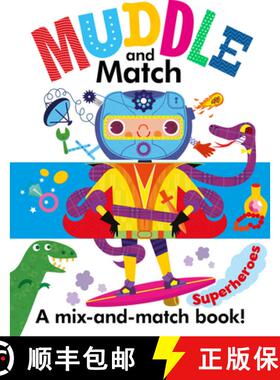 预订 Muddle and Match Superheroes [9781610676861]