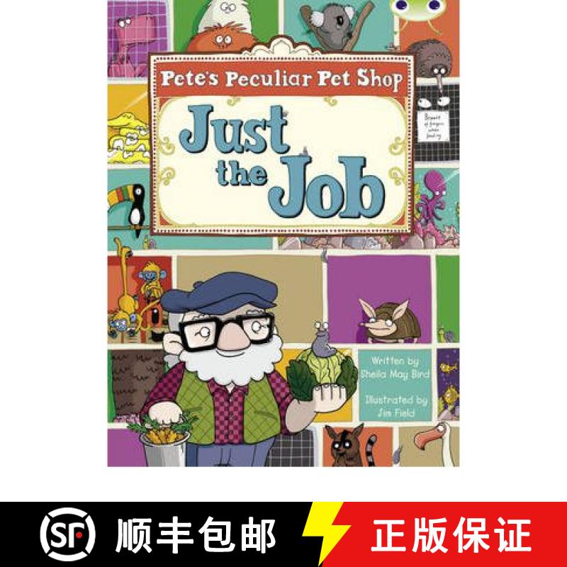 【3-4周达】Bug Club Turquoise B/1A Pete's Peculiar Pet Shop: Just the Job 6-pack: - Bug Club Turquois... [9780433018209]