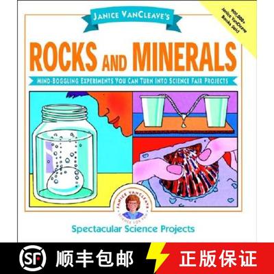 【2-3周达】Janice Vancleave'S Rocks And Minerals: Mind-Boggling Experiments You Can Turn Into Science... [9780471102694]