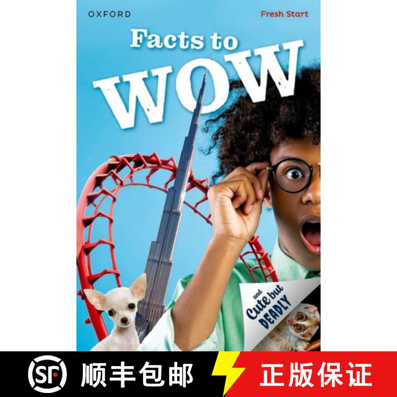 【2-3周达】Read Write Inc. Fresh Start Readers: Book 12: Facts to Wow & Cute but Deadly [9781382053075]