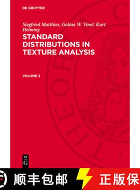 【3-4周达】Siegfried Matthies; Galina W. Vinel; Kurt Helming: Standard Distributions in Texture Analy... [9783112710746]