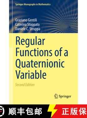 【3-4周达】Regular Functions of a Quaternionic Variable [9783031075339]