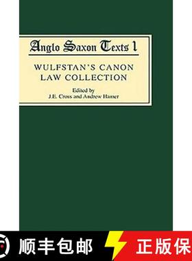 【3-4周达】Wulfstan's Canon Law Collection [9780859915342]