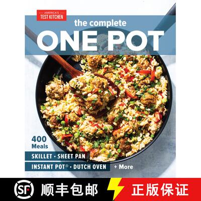 【3-4周达】The Complete One Pot Cookbook: 400 Complete Meals for Your Skillet, Dutch Oven, Sheet Pan,... [9781948703345]