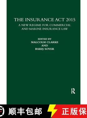 【3-4周达】The Insurance ACT 2015: A New Regime for Commercial and Marine Insurance Law [9780367878030]