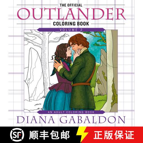 【3-4周达】The Official Outlander Coloring Book: Volume 2: An Adult Coloring Book [9780593594612]