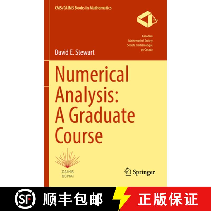 【3-4周达】Numerical Analysis: A Graduate Course [9783031081231]