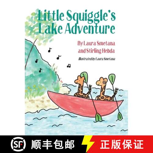 【3-4周达】精装 Little Squiggle's Lake Adventure [9781737140917]