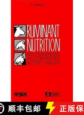 【3-4周达】Ruminant Nutrition: Recommended Allowances & Feed Tables [9780861962471]