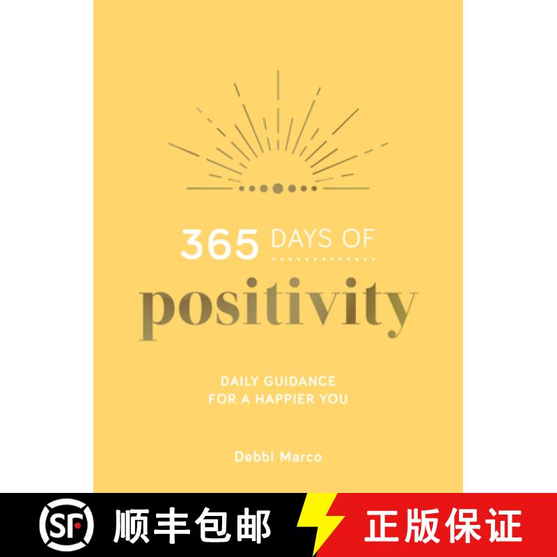 【2-3周达】365 Days of Positivity: Daily Guidance for a Happier You [9781800071025]