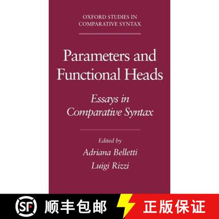 【3-4周达】Parameters and Functional Heads: Essays in Comparative Syntax [9780195087932]